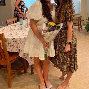 White dress